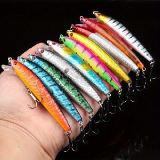 VIB Lure Micro Baits & Minnow Simulation Fishing Baits, 400 Units, New Condition, Est. Original Retail $5,940, El Paso, TX