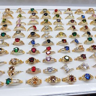 Assorted Zircon Crystal Rings, 400 Units, New Condition, Est. Original Retail $5,200, El Paso, TX