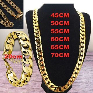 18k Gold Plated Men's Necklaces, Assorted Length, 120 Units, New Condition, Est. Original Retail $5,040, Reno, NV