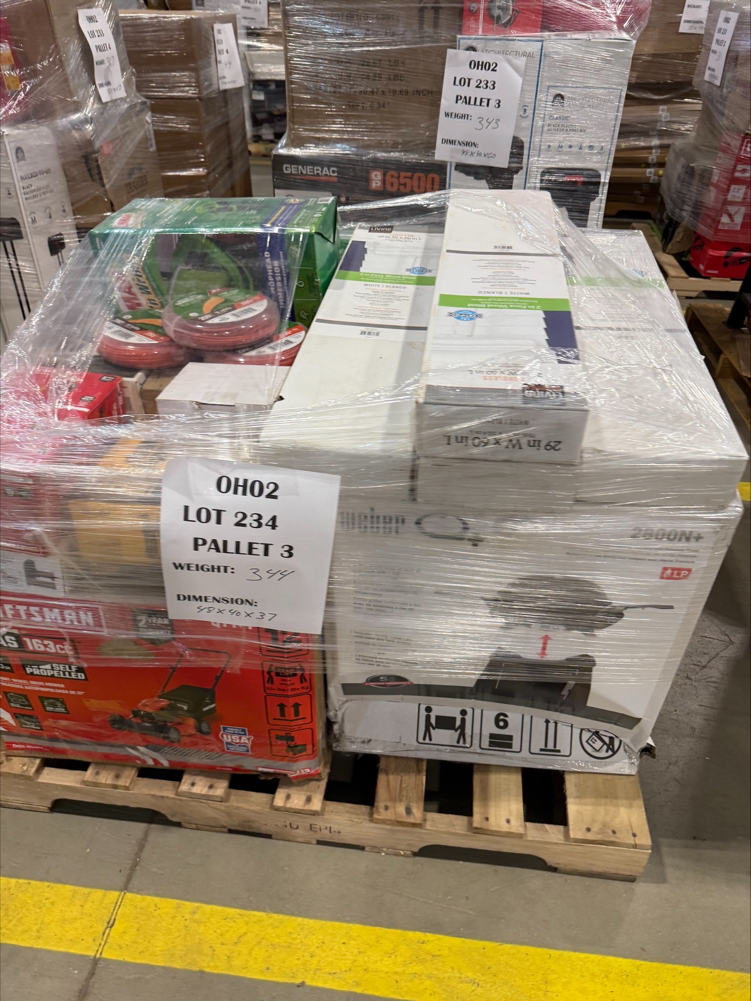 Image of 5 Pallets of UNMANIFESTED Mixed Merchandise