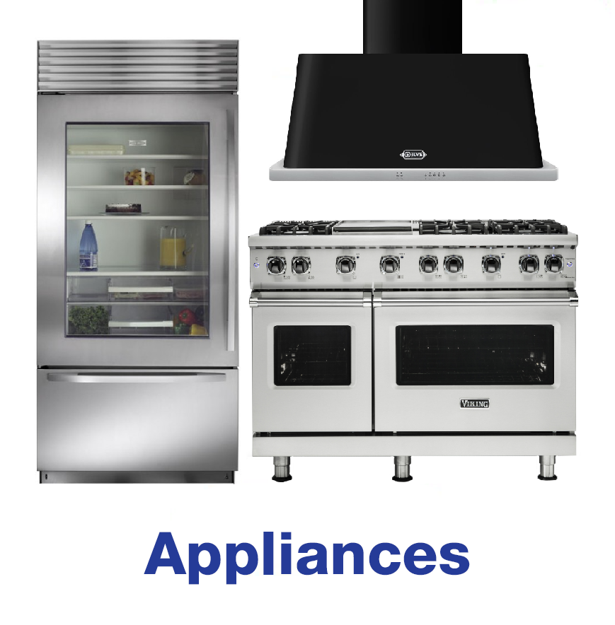 Appliances by Faber, Ilve, Miele, Viking & More