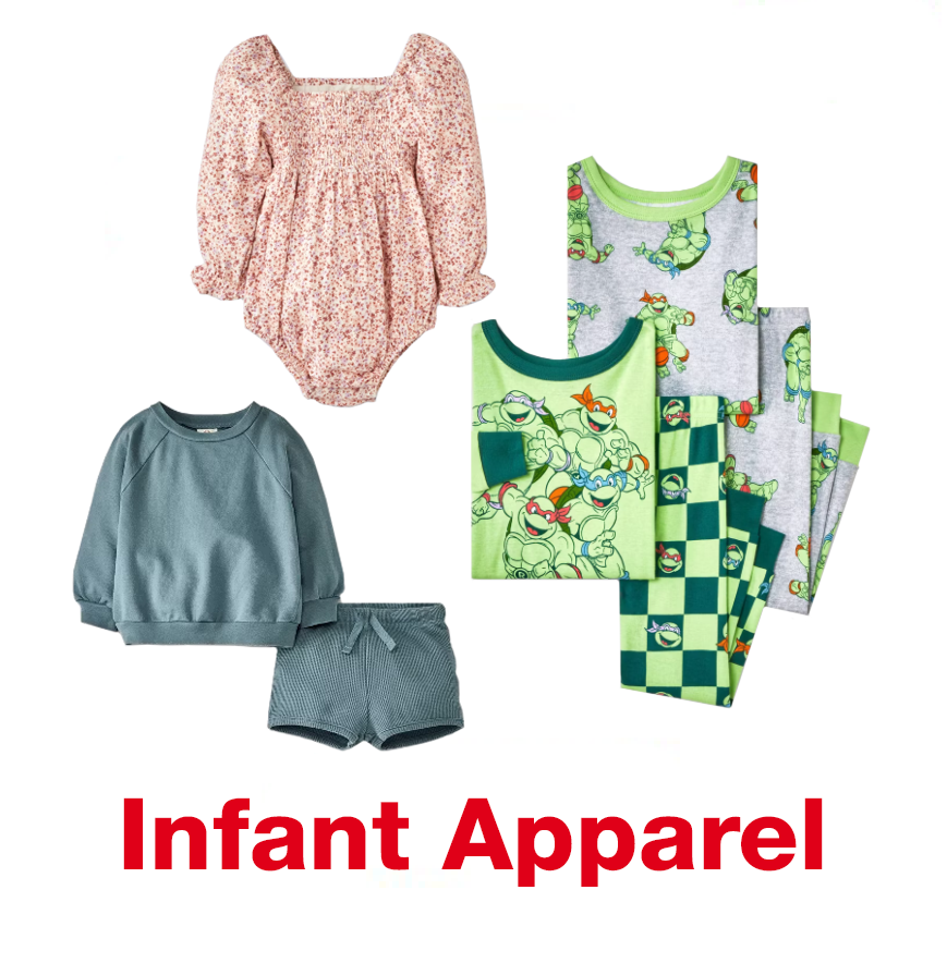 Image of 1 Pallet of Infant & Toddler Apparel, 1,085 Units, Ext. Retail $17,815, by Bluey, Disney & More, Upper Marlboro, MD