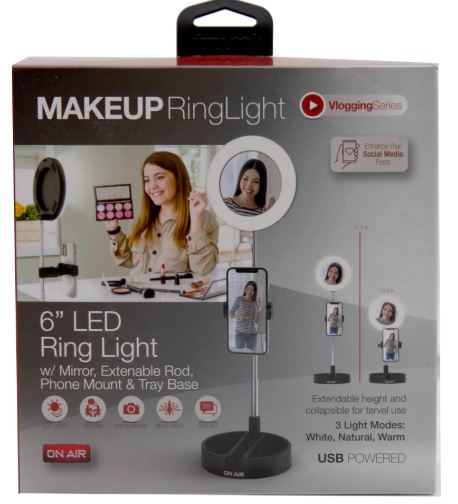 Image of 1 Pallet of 6-inch LED Ring Lights, 432 Units, New Condition, Ext. Retail $15,120, Netcong, NJ