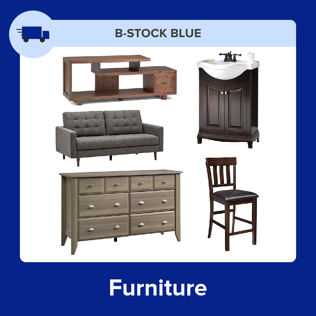 Image of Fast Shipping - 6 Pallets of Amazon-Owned Furniture