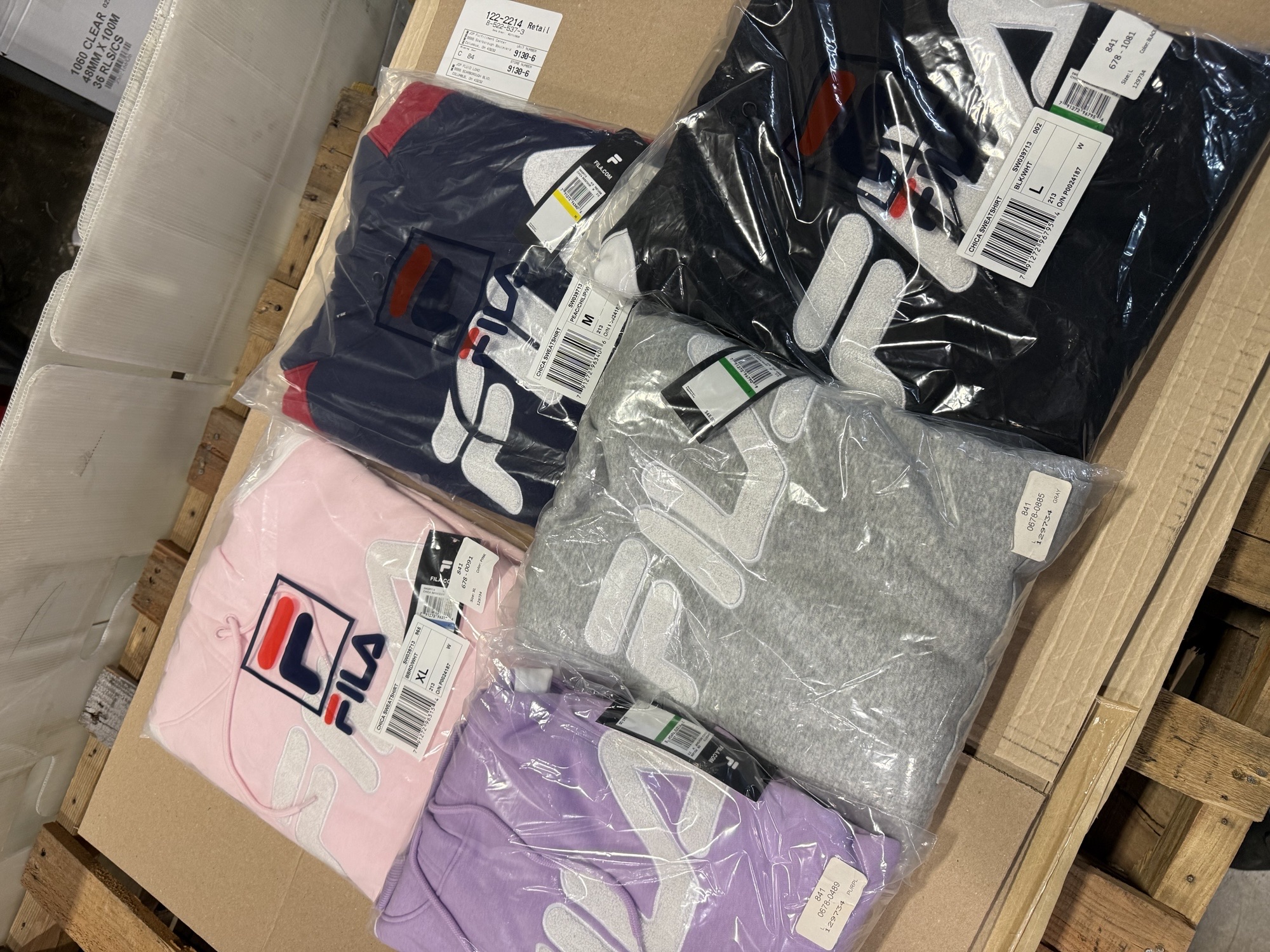 Image of 3 Pallets of New Condition Sports Wear, Men's Apparel & More