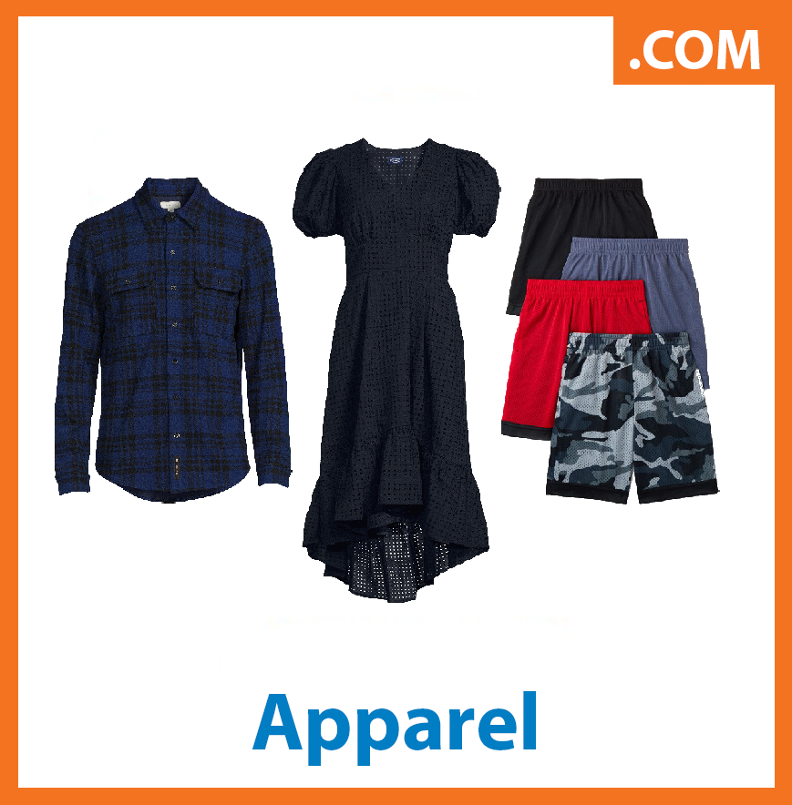Image of 6 Pallet Spaces of Apparel, Automotive Supplies & More