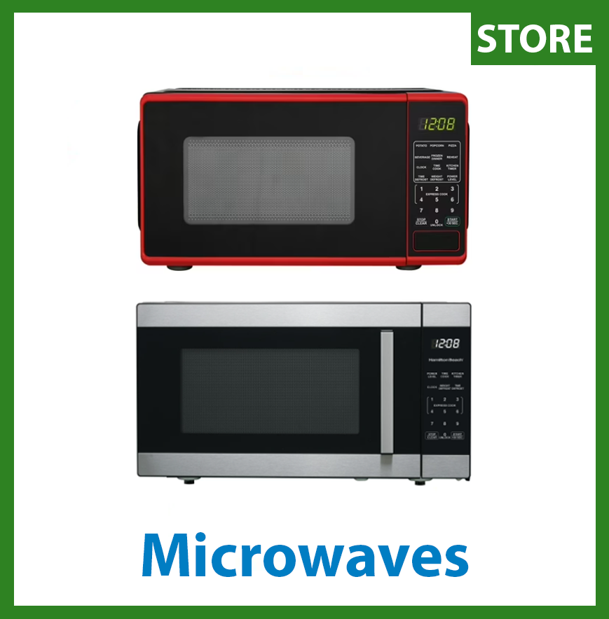 Image of 2 Pallet Spaces of Microwaves