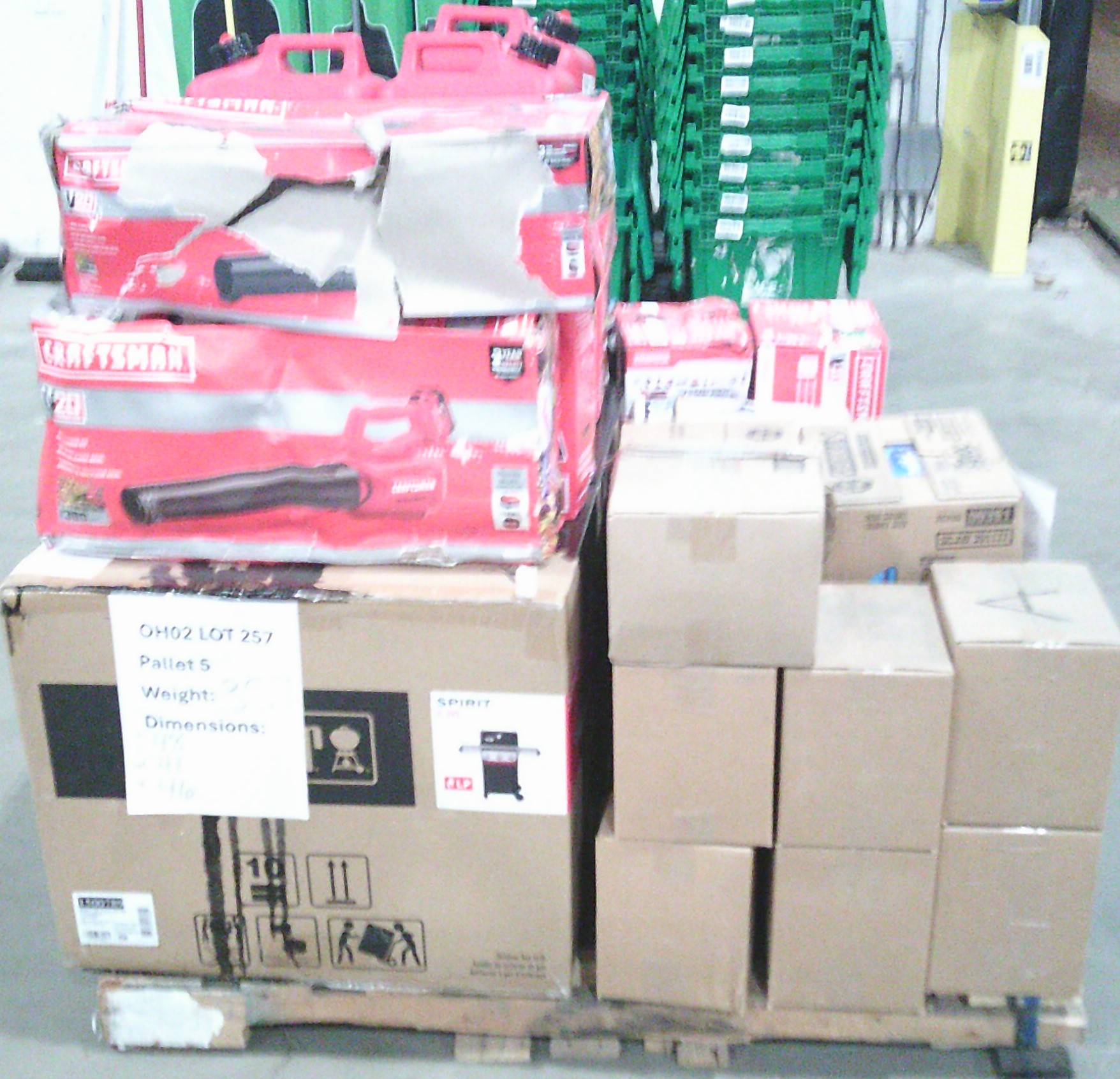 Image of 5 Pallets of UNMANIFESTED Mixed Merchandise
