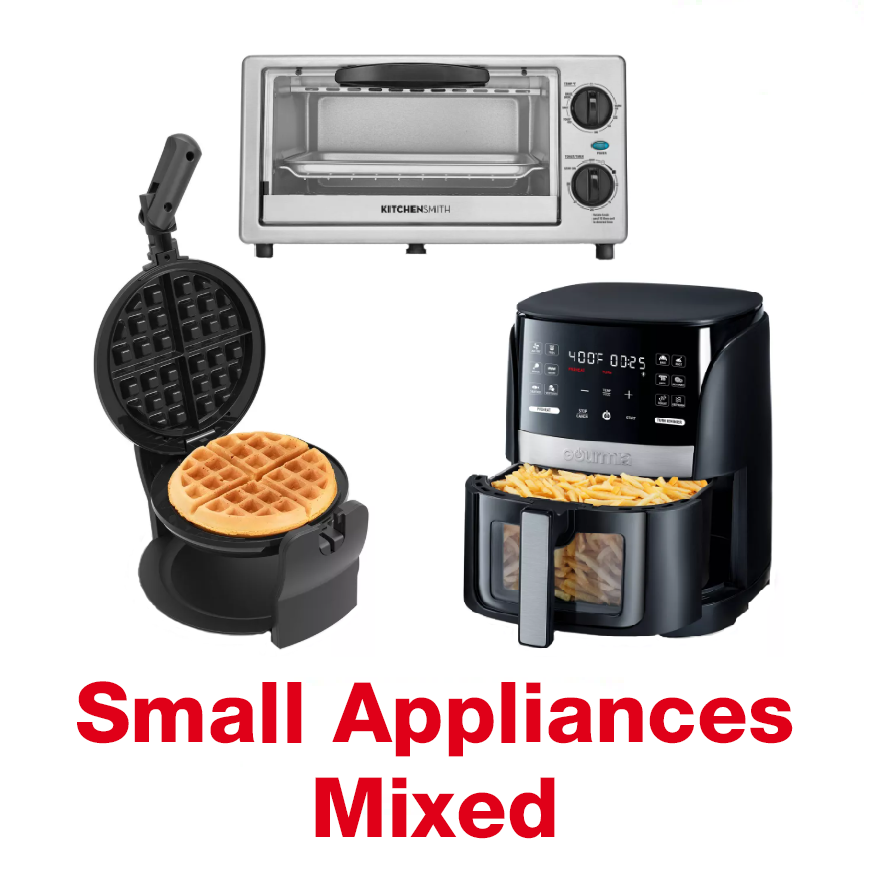 Image of 4 Pallets of Mini Fridges, Small Appliances, Vacuums & More, 38 Units, Ext. Retail $5,517, by Whirlpool, Ninja, PowerXL & More, Upper Marlboro, MD