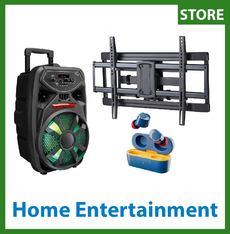Image of 3 Pallet Spaces of Home Entertainment