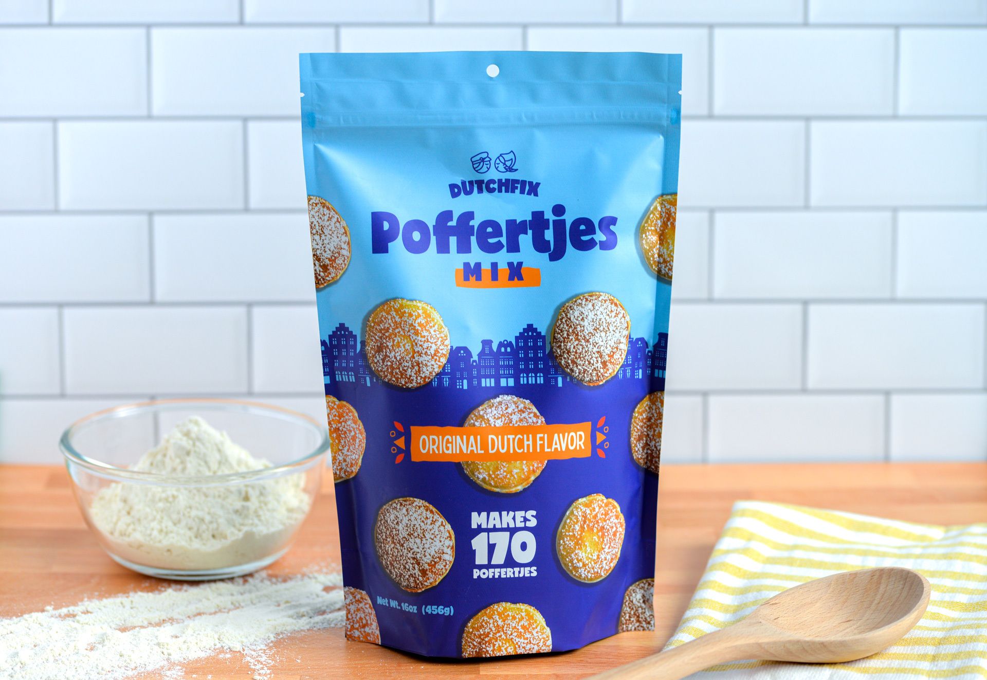 Poffertjes Mix Packaging