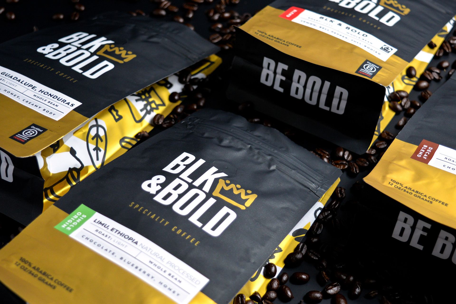 BLK & Bold Packaging