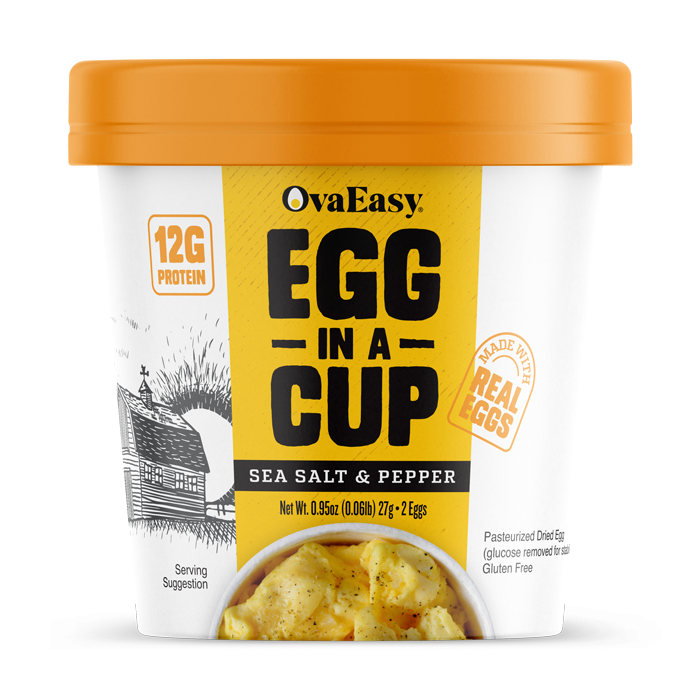 New Egg in a Cup Packaging