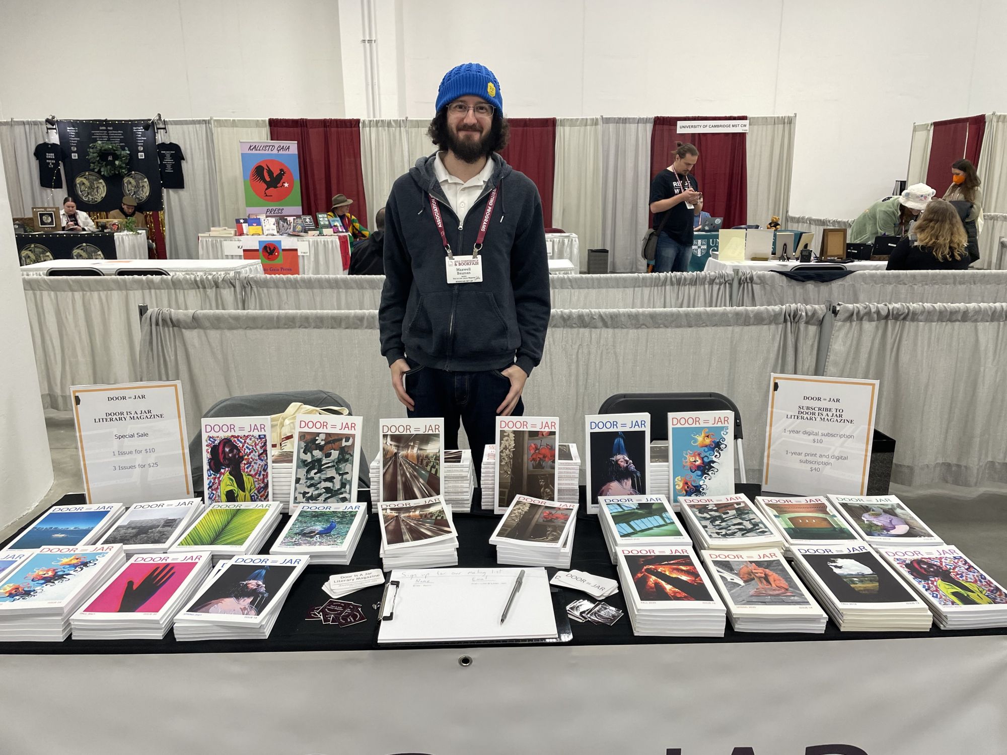 Door Is A Jar Literary Magazine AWP 2023 Seattle Recap