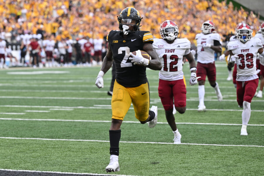 Iowa runs away from Troy