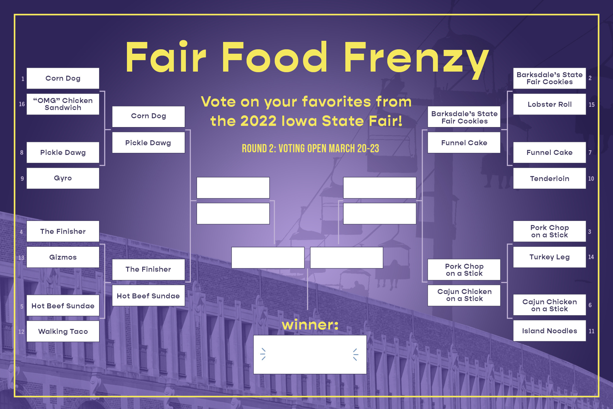 Iowa State Fair Food Frenzy
