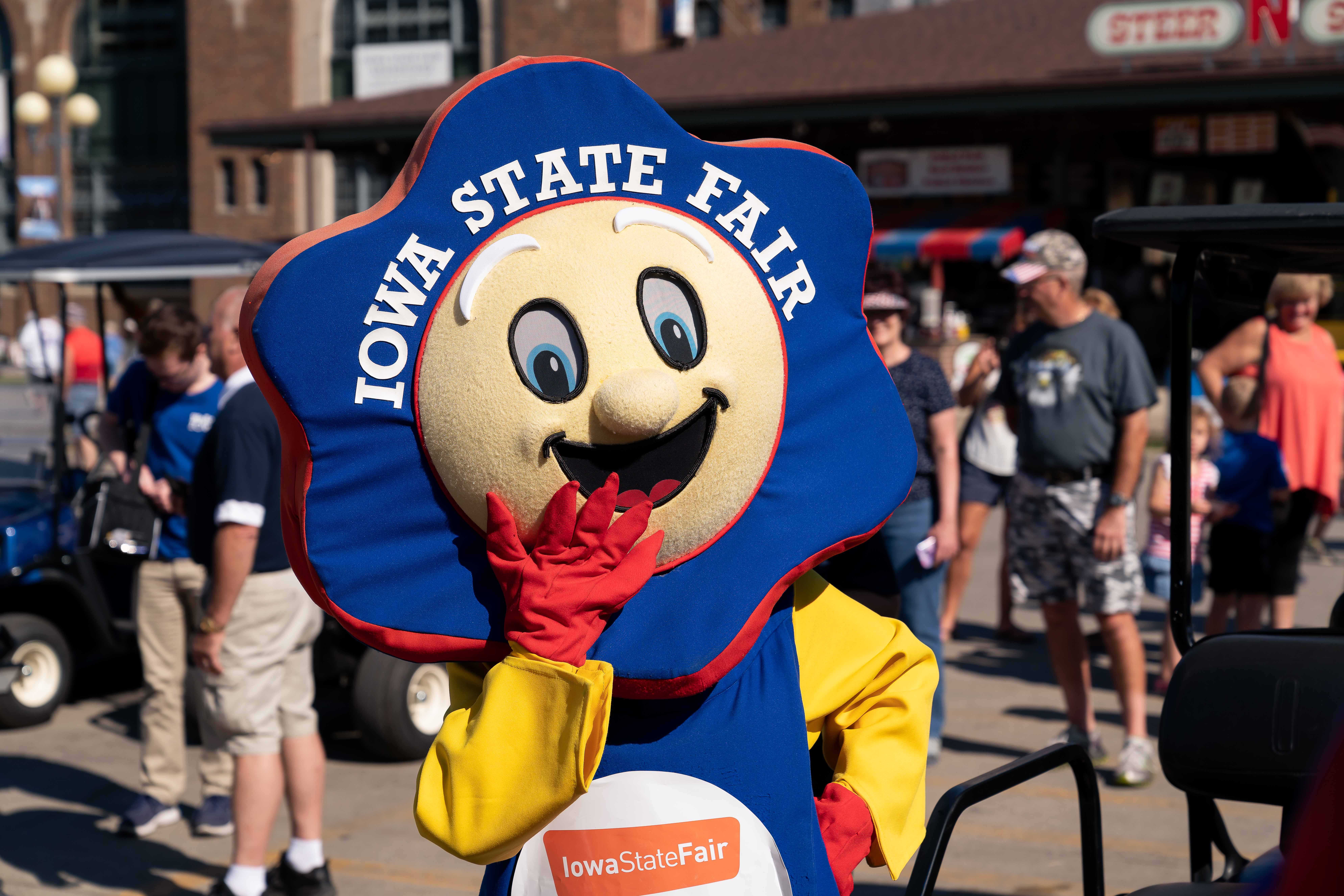 Iowa State Fair Parade in Downtown Des Moines