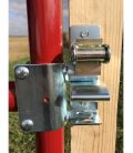 Lockable One-Way Latch and Pin