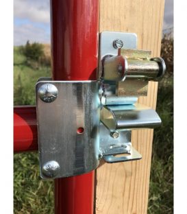 Lockable One-Way Latch and Pin