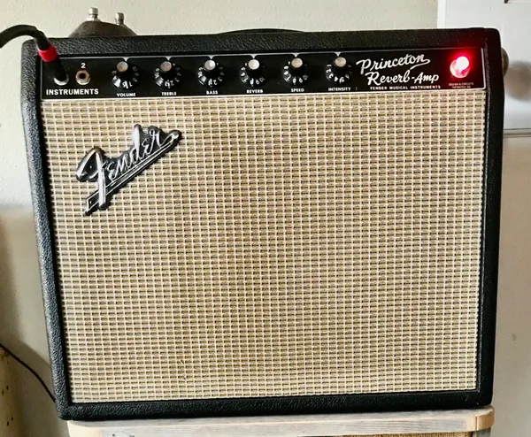 Vintage Fender Princeton Reverb amplifier