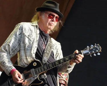 Neil Young and Old Black burning out, not fading away