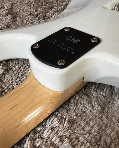 Silver Sky neck heel
