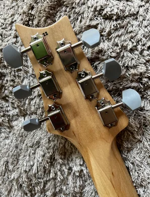Silver Sky headstock back