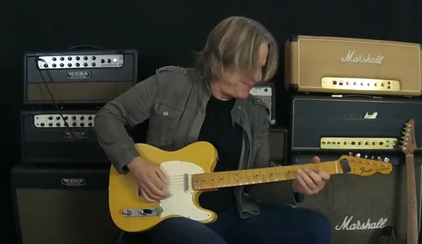 Andy with '68 Tele