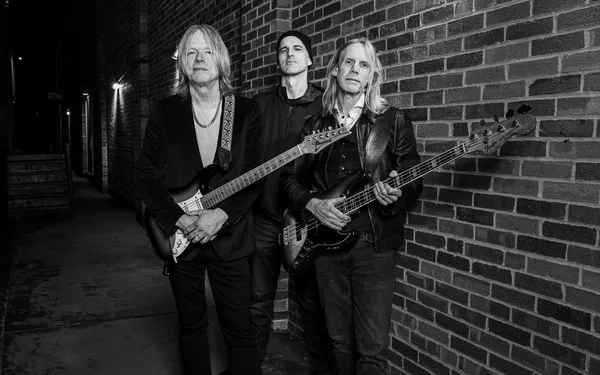 Andy Timmons Band, (L-R) Andy, Rob and Mike