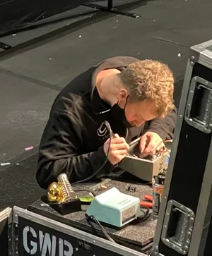 Gene biasing amps backstage