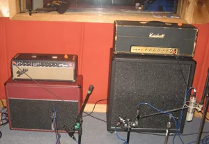 Old '73 Marshall with 4x12.