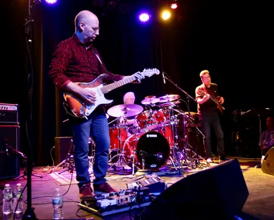 Oz Noy Trio with Dave Weckl and Jimmy Haslip.