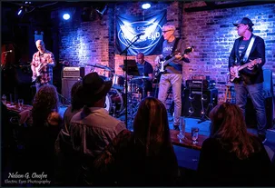 Oz & Joe Bonamassa band with Will Lee and Steve Ferrone.