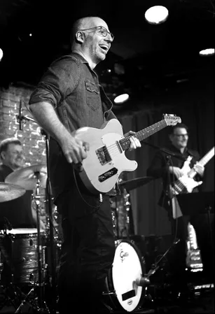 Oz Noy Trio with Keith Carlock and John Pattiucci.