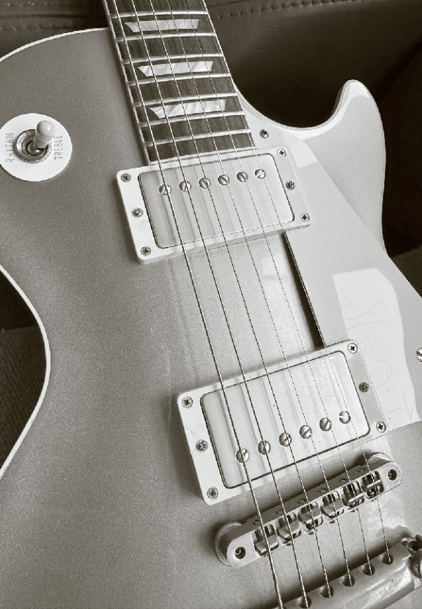 Goldtop with stellar THC H450/455 humbuckers.