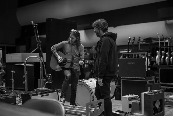 Charlie and Dave Cobb in Studio A