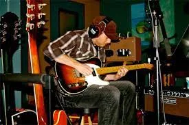 Rob McNelley in the studio