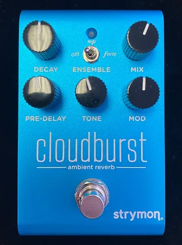 Strymon Cloudburst ambient reverb pedal