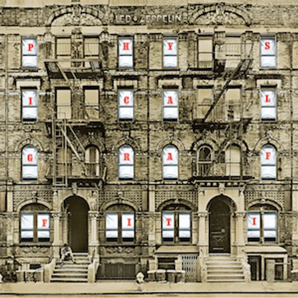 Led Zeppelin Physical Graffiti album cover building