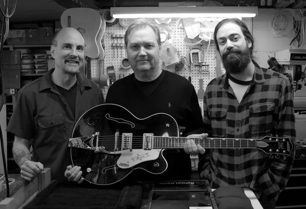 With Dad and Jeff Senn
