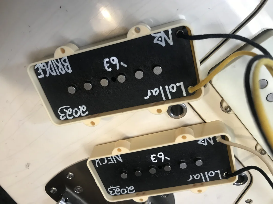 Lollar 1963 new production Jazzmaster pickup set
