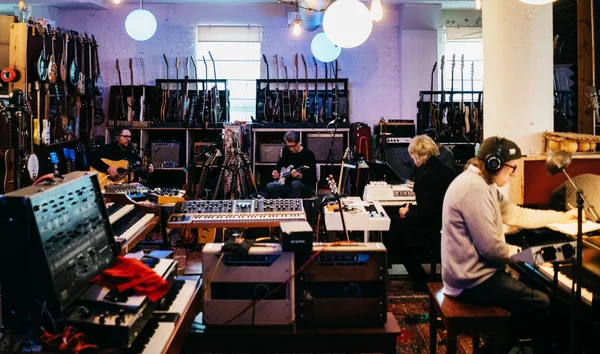 Wilco Loft session — photo by Jamie Kelter Davis