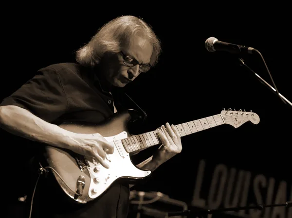 Sonny Landreth performing on stage