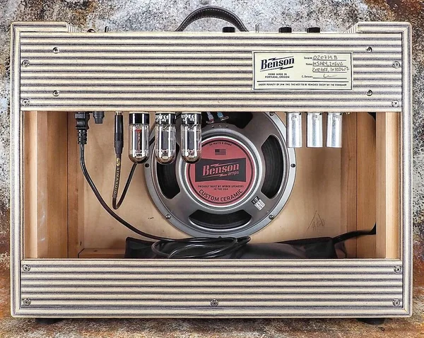 First Generation Monarch Reverb with Pinstripe cover