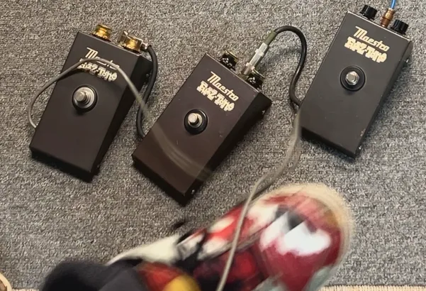 Maestro brown-wedge Fuzz Tones.