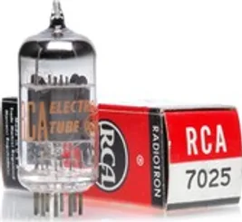 RCA 12AX7 tube and box
