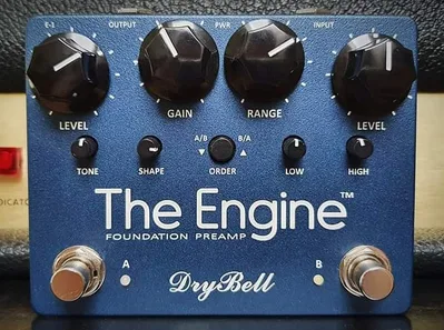 DryBell The Engine Foundation Preamp pedal