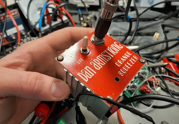 Orange Squeezer and Module 4 development — Dan Armstrong Orange Squeezer unit