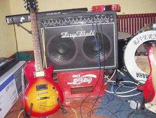 Home Workshop - First Version Custom Made Amplifier, 2002