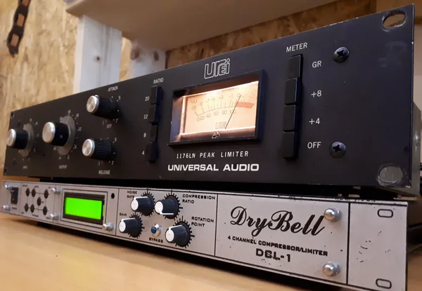 Underneath Zvonch's 4-Channel Digitally Controlled Analog Compressor Limiter Rack Unit